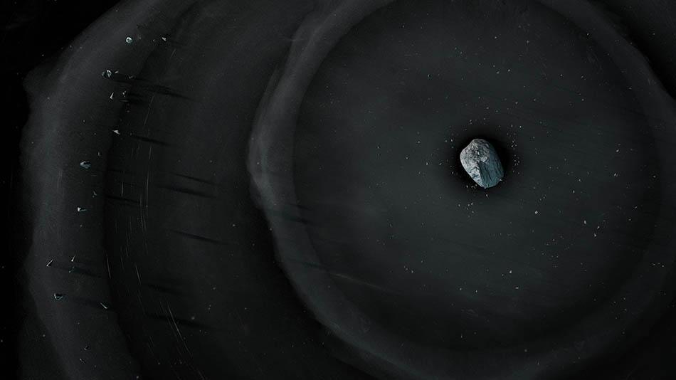 Asteroid Debris Field